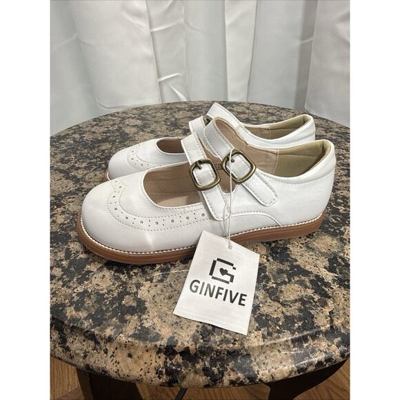 Double straps Toddler shoes size 12 GINFIVE New - Picture 4 of 12